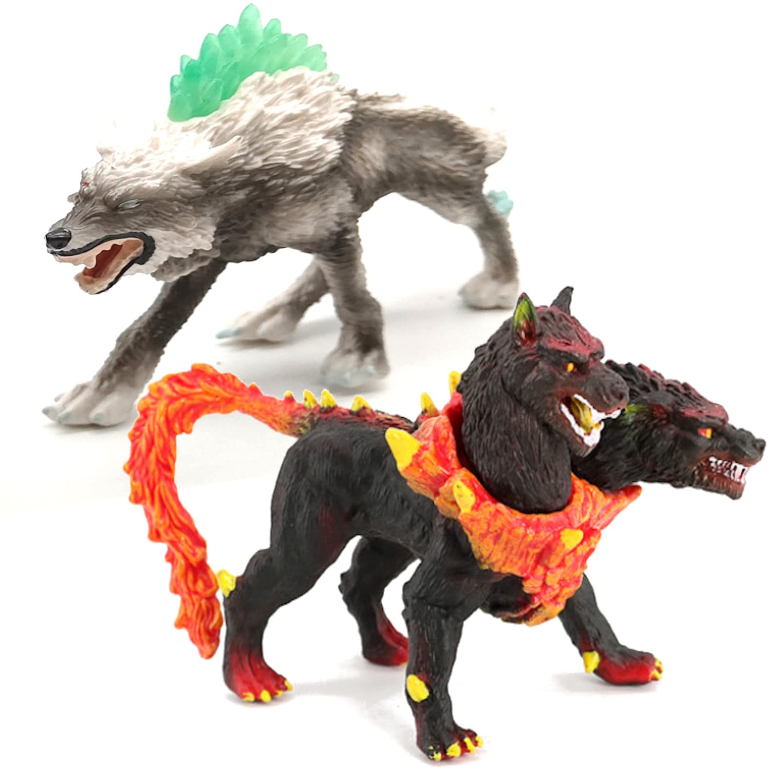 Amazon.co.jp: UTST 神話フィギュア スノーウルフ ヘルハウンド